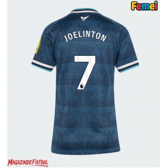 Newcastle United Joelinton #7 Tricou Fotbal Replică 2026-27 Femei Deplasare